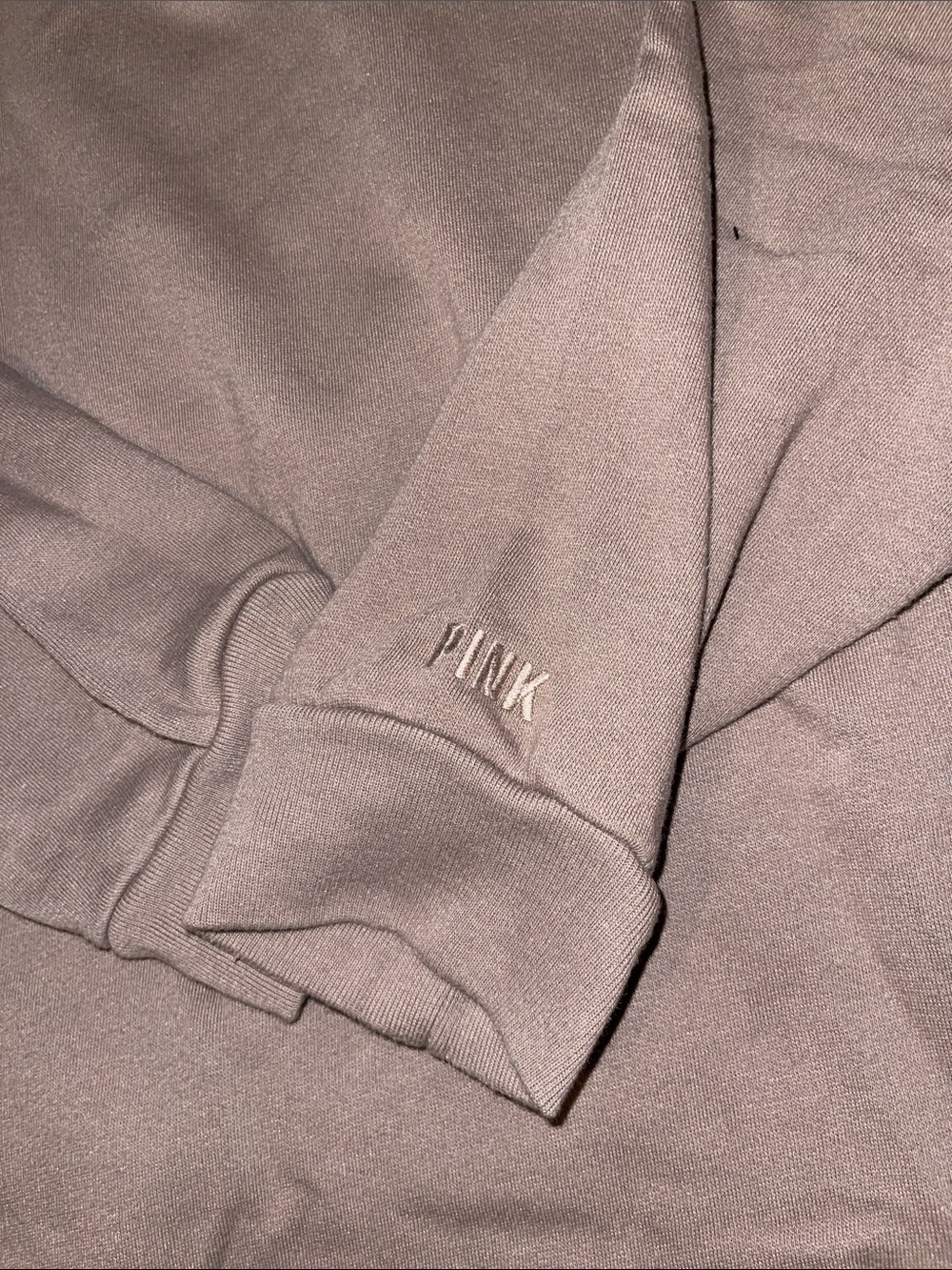 PINK Victoria's Secret Women's Quarter-Zip Pullover - Picture 2 of 2